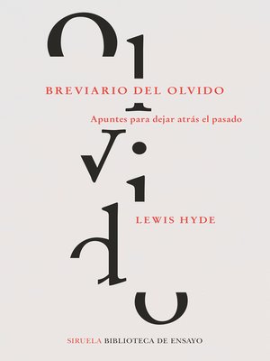 cover image of Breviario del olvido